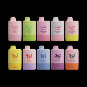 Electronic goods: GO2 8000 Disposable