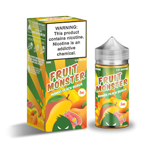 Electronic goods: FRUIT MONSTER - Mango Guava (Mango Peach Guava) 100ml