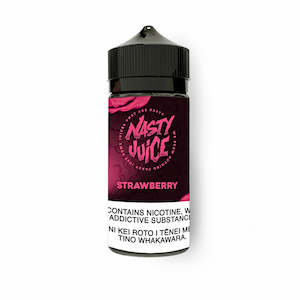 Electronic goods: NASTY - Strawberry (Trap Queen) 100ml (COMPLIANT)