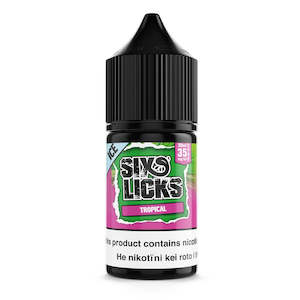 SIX LICKS Salts - Tropical 30ml