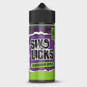 SIX LICKS - Blackberry Apple[Liquid Gold] 100ml