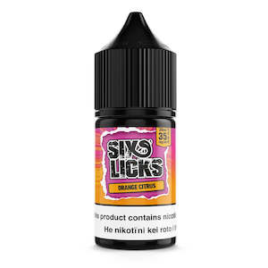 SIX LICKS Salts - Orange Citrus 30ml