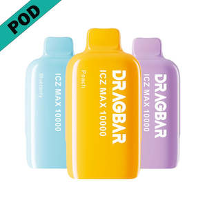 Electronic goods: DRAGBAR ICZ MAX PREFILLED POD 10000 PUFFS