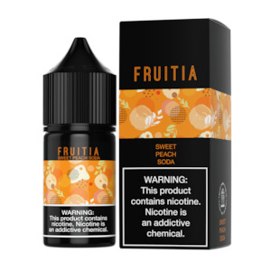 FRUITIA Salts - Sweet Peach Soda 30ml