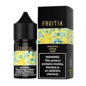 FRUITIA Salts - Pineapple Citrus Twist 30ml