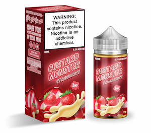 CUSTARD MONSTER - Strawberry Custard 100ml