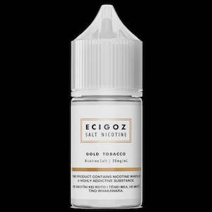 EcigOz Salts - Gold Tobacco 30ml