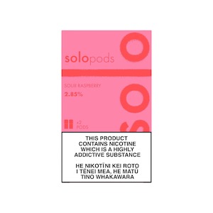 Solo Pods - Sour Raspberry (2 pack)