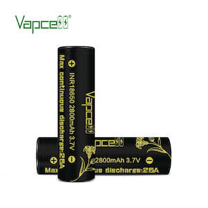 Electronic goods: Vapcell 18650 2800mAh 25A with case