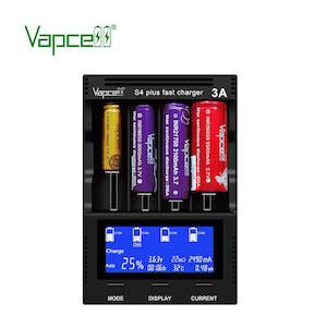 Vapcell S4 Plus 4 bay Fast Charger