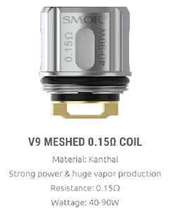 SMOK TFV9 Replacement Coils