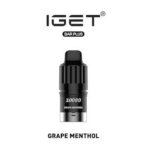 IGET Bar Pod 10000 Puff – Grape Menthol