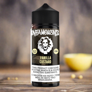 Infamous NZ - Vanilla Custard 120ml