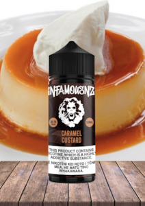 Infamous NZ - Caramel Custard 120ml