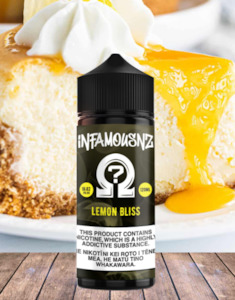 Infamous NZ - Lemon Sweet (Lemon Bliss) 120ml