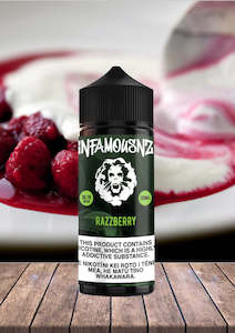 Infamous NZ - Raspberry Sweet (Razzberry) 120ml