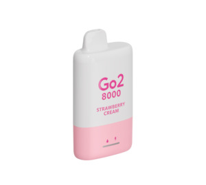 Go2 8000 Puff - Strawberry Cream