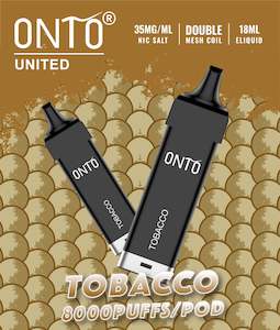 Onto - Prefilled Pod 8000 Puff - Tobacco