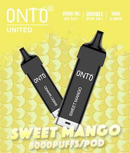 Internet only: Onto - Prefilled Pod 8000 Puff - Sweet Mango