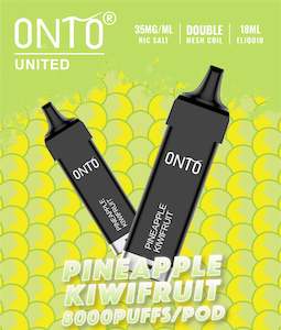 Onto - Prefilled Pod 8000 Puff - Pineapple Kiwifruit