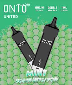 Onto - Prefilled Pod 8000 Puff - Mint