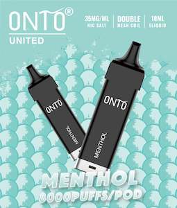 Onto - Prefilled Pod 8000 Puff - Menthol