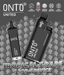 Internet only: Onto - Tropical Grape Kit 8000 Puff