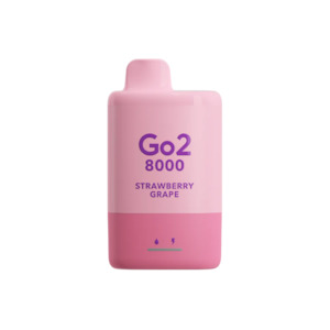 Go2 8000 Disposable Vape - Strawberry Grape