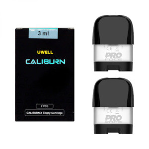 Replacement Pods: Uwell Caliburn X Empty Pod Cartridge