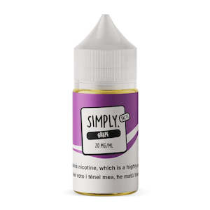 30ml Eliquid: Simply Salts - Grape - 30ml