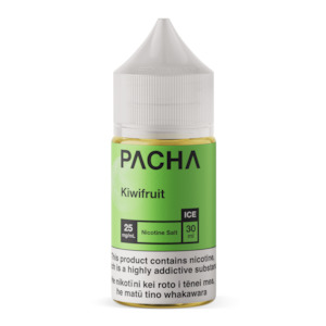 Charlies Chalk Dust / Pacha Mama Ice Salts - Kiwifruit - 30ml