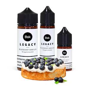 Nz Eliquids: Legacy - Blueberry Vanilla (ex-Blueberry Shortcake)