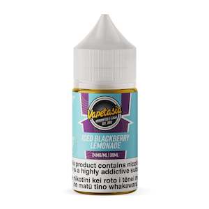 Vapetasia Iced Salts - Blackberry Lemon - Nicotine Salt - 30ml