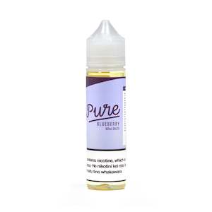 Nz Eliquids: Pure - Blueberry - 60ml (Low Mg Nic Salt)