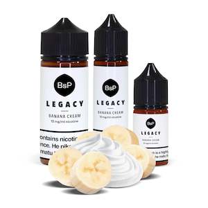 Creamy Eliquids: Legacy - Banana Cream (ex-Banana Split)