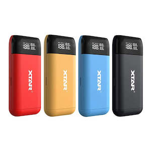 XTAR PB2S 2 Bay Charger & Powerbank