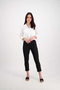 Products: 271LW Black - Plain Skinny Leg 7/8 Length Lightweight Pull On