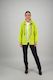 2082 Lime - Elastic Neckline Jacket with Contrast Trims