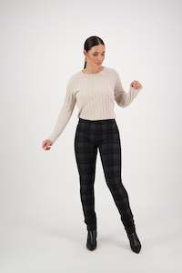 Pull On Pants All: 230 Surrey - Skinny Leg Full Length Ponti Pull On