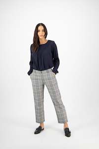 5963A Danbury - Slim Leg 7/8 Pant with Fly