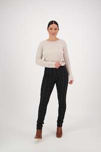 Pull On Pants Outlet: 230 Halifax - Skinny Leg Full Length Ponti Pull On