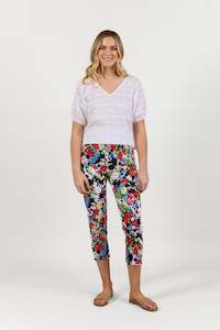 Pull On Pants All: S271LW Bouquet - Skinny Leg 7/8 Length Lightweight Pull On