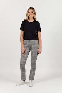 S234Z Danbury - Slim Leg Full Length Button Up Pant