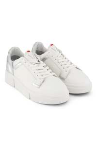 VS-002 White/Silver - Sneaker