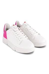 VS-001 White/Fuchsia - Sneaker