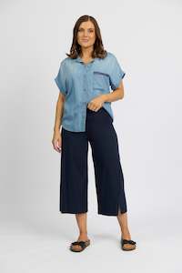 P6426 Inka - Paris Wide Leg Crop