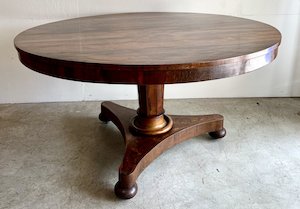 A Regency Rosewood Centre Table