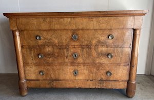 French Walnut Chest Of Drawers