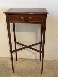 Small mahogany side table