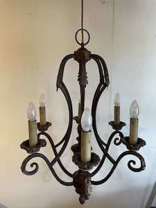 Wrought Iron Chandelier